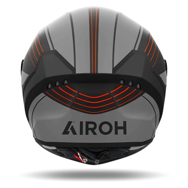 Casco Moto Airoh Connor Achieve Orange Matt En Stock ICasque Es