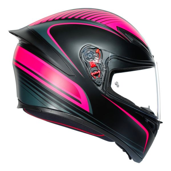 Casco Moto Agv K Warmup Black Pink En Stock Icasque Es