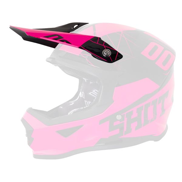 Casco shot online rosa