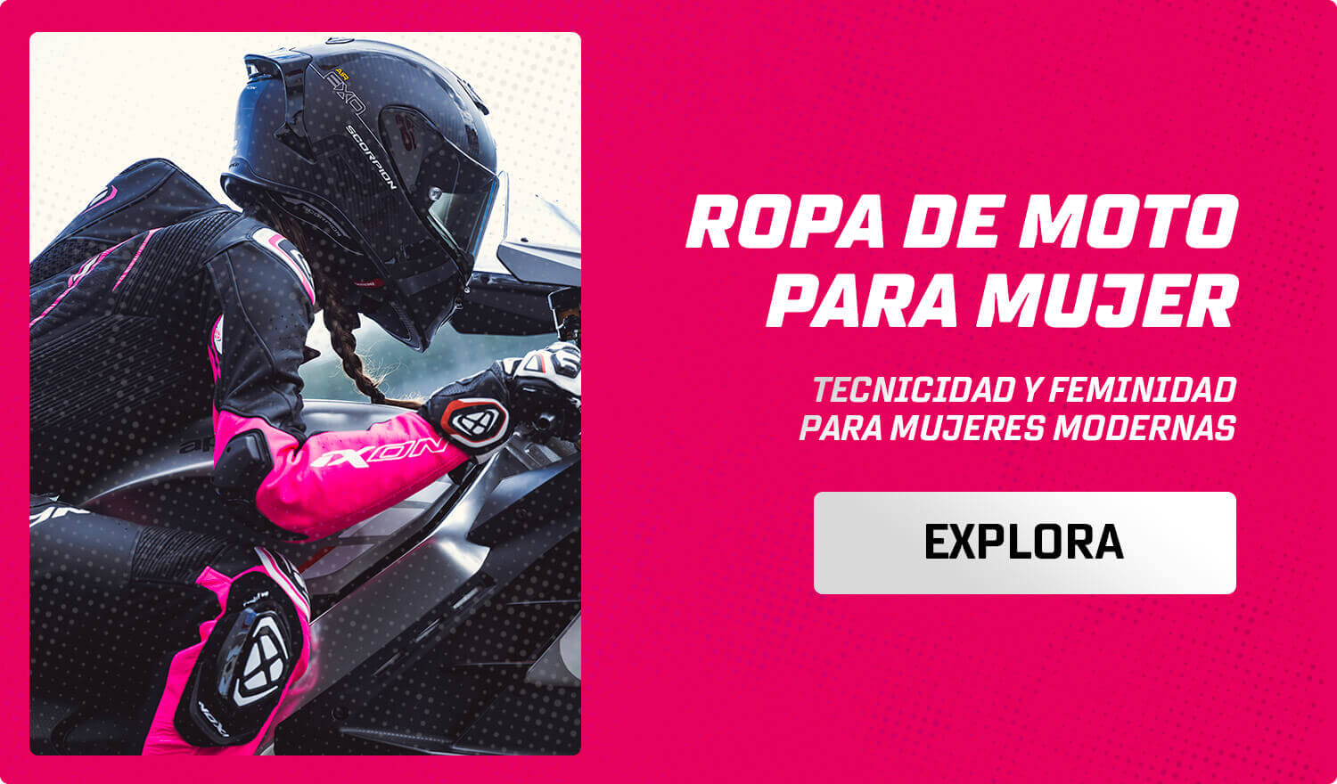 Ropa de moto para mujer