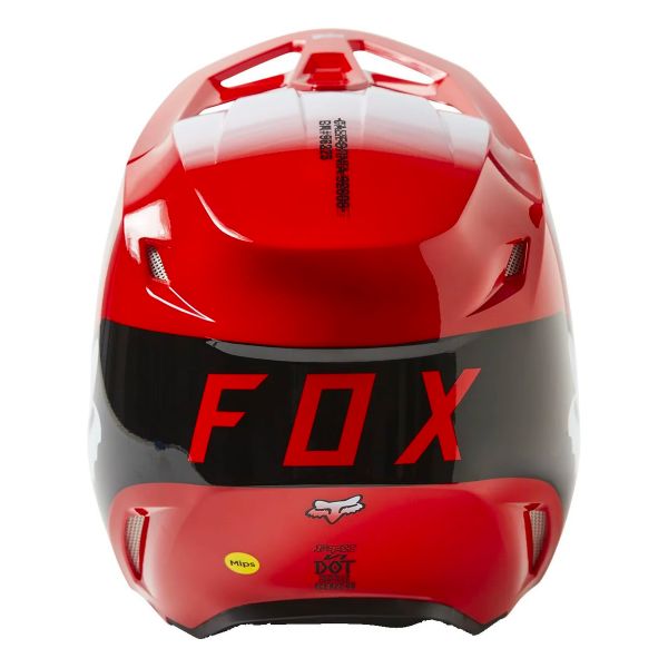 Casco moto FOX V1 Solid Matte Black Niño Envío Inmediato