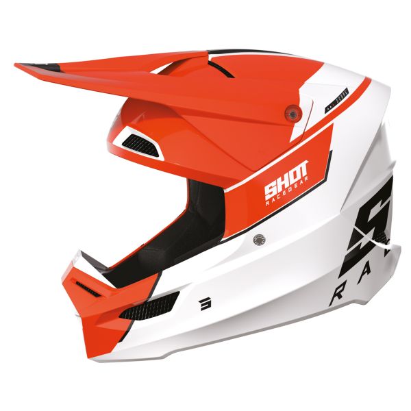 CASCO CROSS SHOT LITE NARANJA