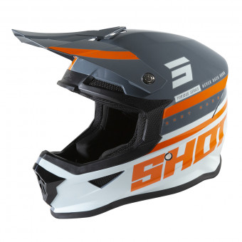 CASCO CROSS SHOT LITE NARANJA