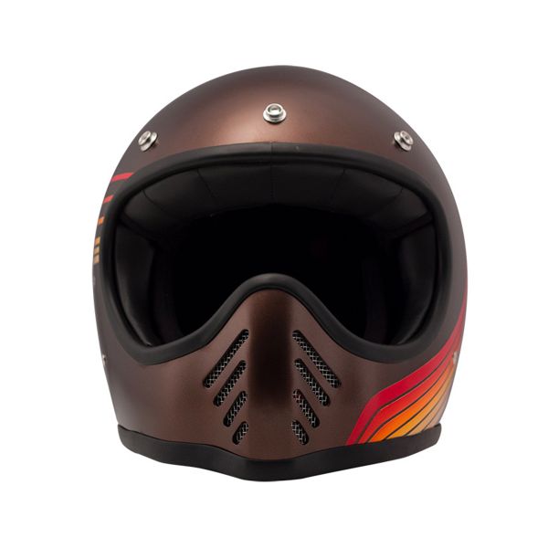 Casco integrale vintage moto custom ALOHA - DMD Official