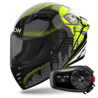 Integral Airoh Connor Gamer + Kit Bluetooth 5S Solo