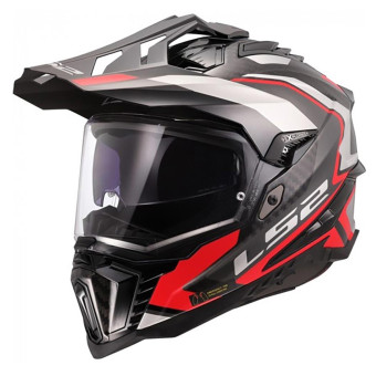 Integral LS2 Explorer Carbono Frontier II Rojo MX701