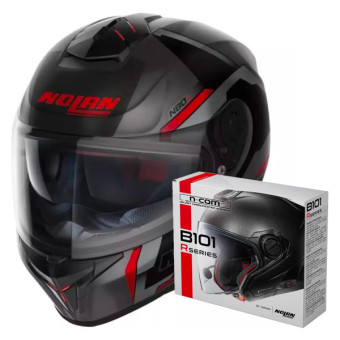 Casco Moto Nolan N80-8 Turbolence N-Com 80 in Stock