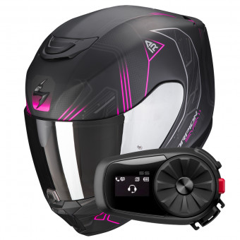 Casco Integral Mujer Moto Scorpion EXO 391 Dream Blanco Cameleon S Woman  Helmet