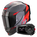 Scorpion EXO-R1 Evo Carbon Air Rally Black-Red