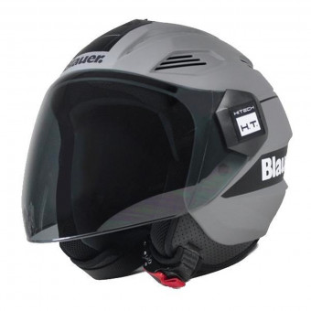 Casco jet Blauer BRAT Bianco Nero