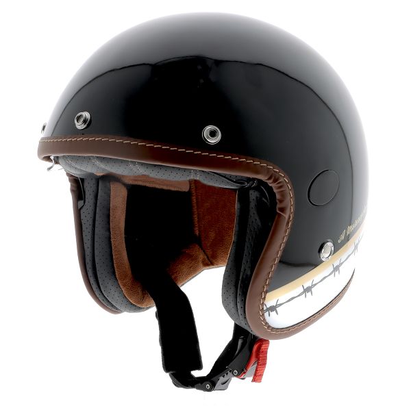 CASCO JET HELSTONS BURGUNDY CARBONO