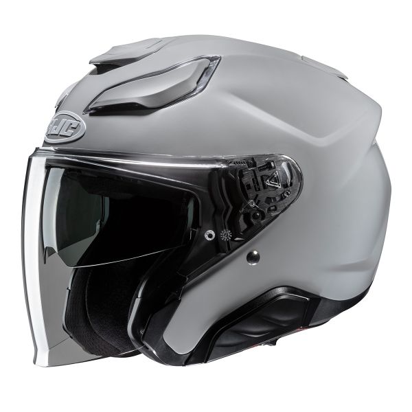 Pack Casco Moto + Kit Bluetooth : HJC i91 Semi Flat Titanium + Kit