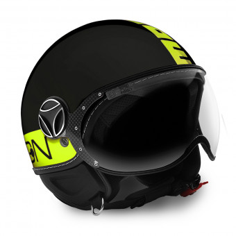 jet Momo Design FGTR Fluo Matt Black Yelllow Fluo