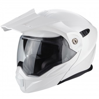 Scorpion ADX-1 White + Kit Bluetooth Sena 5S Solo