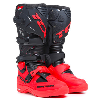  TCX Botas de motocross Comp Evo Michelin Enduro Off Road MX -  Negro Verde 49 : Todo lo demás