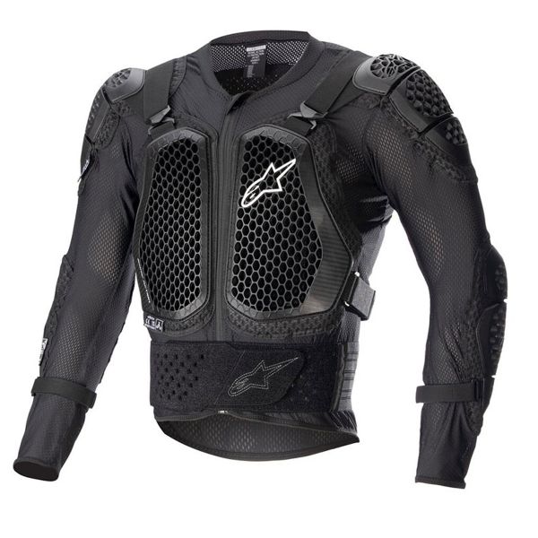 Peto motocross Alpinestars Bionic Plus Black Red Envío Inmediato