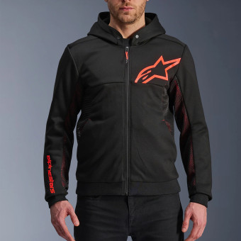 Alpinestars Cromo Air Sport Negro Rojo Fluo