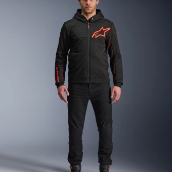 Alpinestars Cromo Air Sport Negro Rojo Fluo