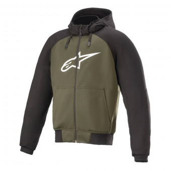 Cazadora moto Alpinestars Chrome Sport Hoodie Black Forest