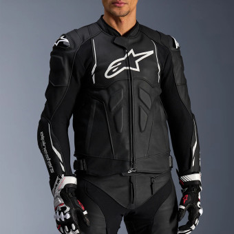 Alpinestars Crepsculo Piel Negro Blanco