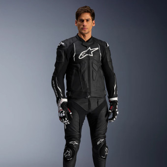 Alpinestars Crepsculo Piel Negro Blanco