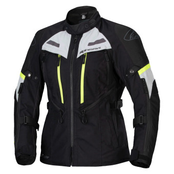 Chaquetas moto Alpinestars Stella Bogota Pro Drystar Black Ice Gray Yellow Fluo