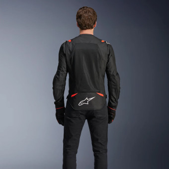 Alpinestars T-SPS Air V2 Negro Rojo Fluo