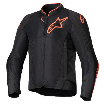 Cazadora moto Alpinestars Viper Air V4 Negro Rojo Fluo