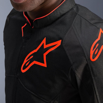 Alpinestars Viper Air V4 Negro Rojo Fluo