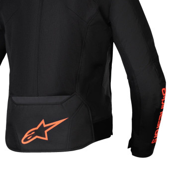 Alpinestars Viper Air V4 Negro Rojo Fluo