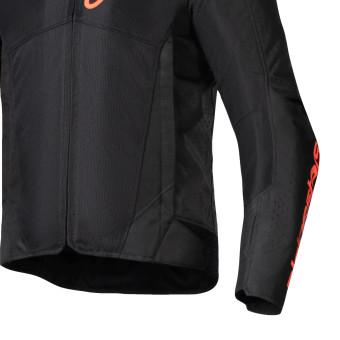 Alpinestars Viper Air V4 Negro Rojo Fluo