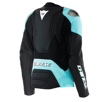 Dainese Racing 5 Cuero Mujer Negro Agua