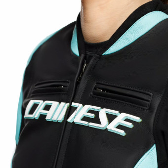 Dainese Racing 5 Cuero Mujer Negro Agua