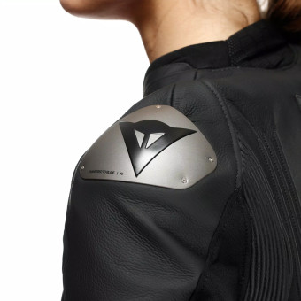 Dainese Racing 5 Cuero Mujer Negro