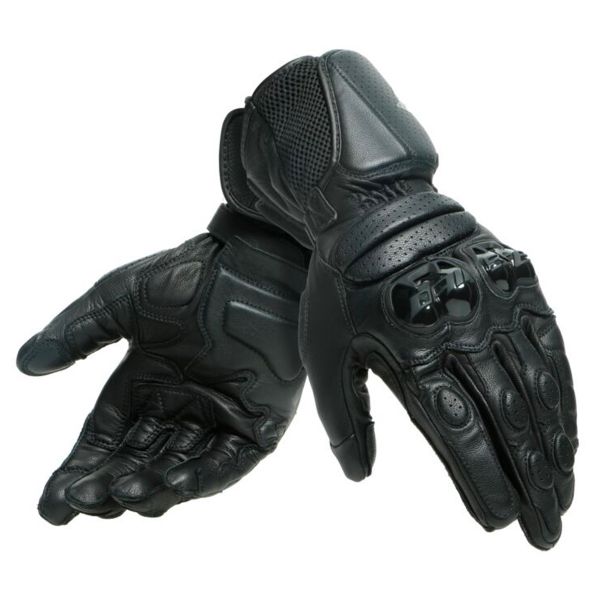 Dainese - Mig 3 Unisex Leather Gloves, Moto Guantes de Cuero de Pantalla  Táctil, Guantes Moto Hombre