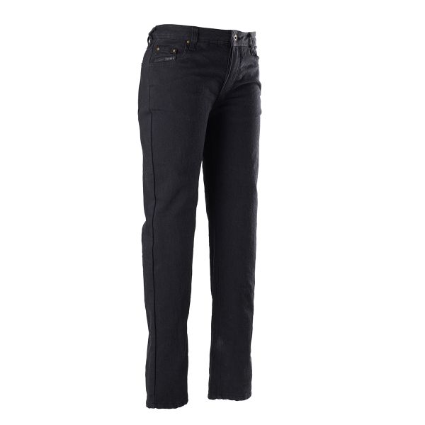 Pantalón vaquero moto kevlar negro  Pantalón vaquero, Traje de  motociclista, Vaqueros moto