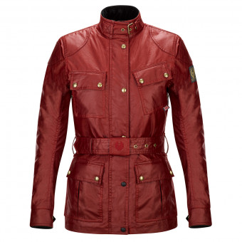 Chaqueta Moto Belstaff Trialmaster Pro Lady Wax Racing Red En Stock ...